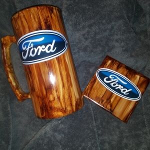 Beer Mug and coaster